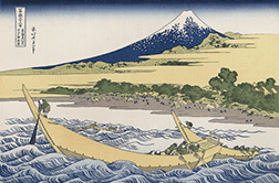 葛飾北斎 富嶽三十六景 『東海道江尻田子の浦略図』